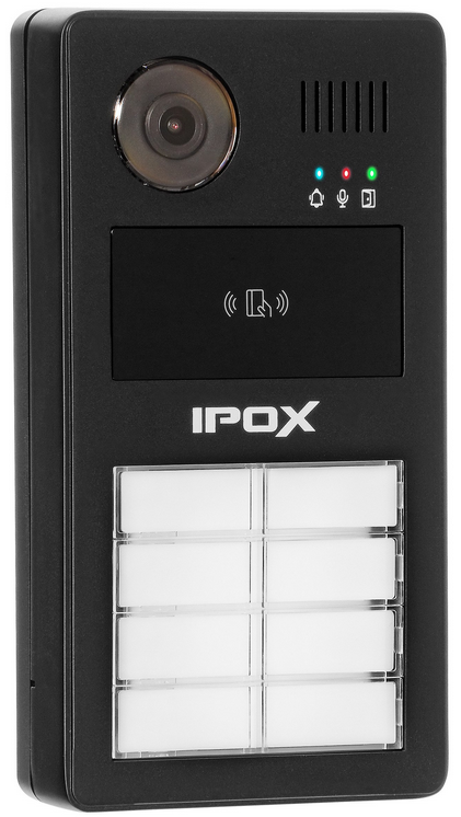 IPOX PX VDS2021 BP front 8 przycisków